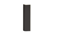 Color Two GSEAP248 2,4 x 20 плитка безперервна зовнішня грань сірий антрацит RAKO