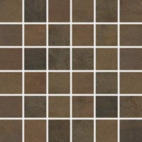 Rush WDM06520 5 x 5 плитка мозаїка темнo-коричневий RAKO