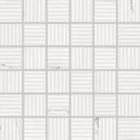 Vein WDR06133 5 x 5 плитка мозаїка білий RAKO