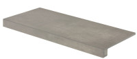 Extra DCF84721 40 x 80 плитка фасонний елемент сходинки сіро-коричнева ABS RAKO