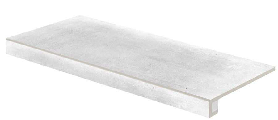 Rebel DCF84741 40 x 80 плитка фасонний елемент сходинки сірий RAKO