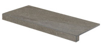 Quarzit DCF84736 40 x 80 плитка фасонний елемент сходинки коричневий RAKO