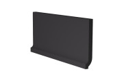 Taurus Color TSPF6019 20 x 8 плитка цоколь із закругленням чорний ABS RAKO