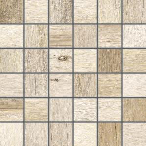 Saloon DDM06747 5 x 5 плитка мозаїка світло-коричневий RAKO