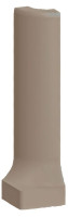 Taurus Color TSERB025 2,3 x 9 плитка цоколь із закругленням - зовнішній кут сіро-коричнева RAKO
