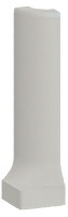 Taurus Color TSERH003 2,3 x 8 плитка цоколь із закругленням - зовнішній кут світло-сірий RAKO