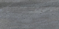 Quarzit DCPSE738 30 x 60 плитка сходинка темно-сірий RAKO