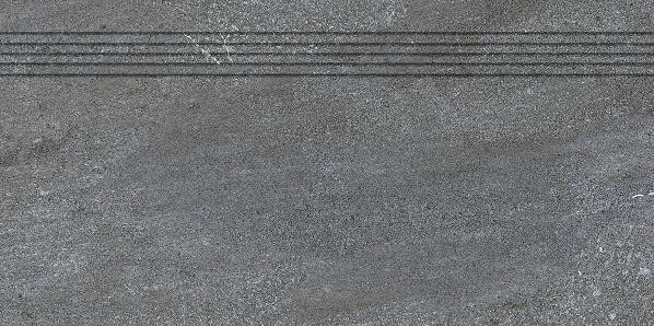 Quarzit DCPSE738 30 x 60 плитка сходинка темно-сірий RAKO