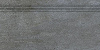 Quarzit DCPSE738 30 x 60 плитка сходинка темно-сірий RAKO
