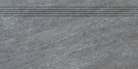 Quarzit DCPSE738 30 x 60 плитка сходинка темно-сірий RAKO