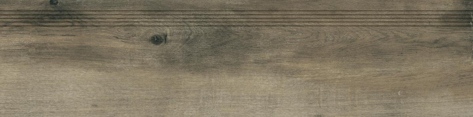 Saloon DCPVF748 30 x 120 плитка сходинка темнo-коричневий RAKO