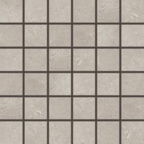 Limestone DDM06802 5 x 5 плитка мозаїка бежево-сірий RAKO