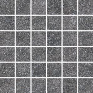 Kaamos DDM06588 5 x 5 плитка мозаїка чорний RAKO