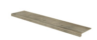 Saloon DCFVF748 30 x 120 плитка фасонний елемент сходинки темнo-коричневий RAKO
