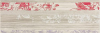 Charme WITVE036 20 x 60 плитка декор сірий RAKO