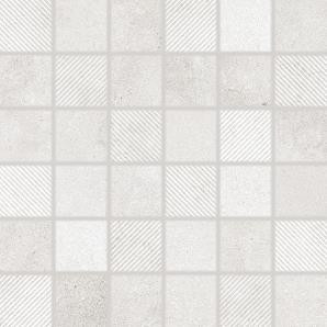 Form DDR05695 5 x 5 плитка мозаїка світло-сірий RAKO