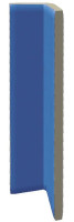 Color Two GSIAPF05 2,4 x 20 плитка безперервна внутрішня грань синій RAKO