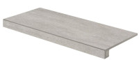 Kaamos DCF84587 40 x 80 плитка фасонний елемент сходинки сірий RAKO