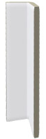Color Two GSIAPF23 2,4 x 20 плитка безперервна внутрішня грань білий RAKO