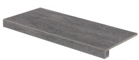 Kaamos DCF84588 40 x 80 плитка фасонний елемент сходинки чорний RAKO