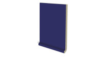 Color Two GSP1K005 20 x 20 плитка цоколь із закругленням синій RAKO