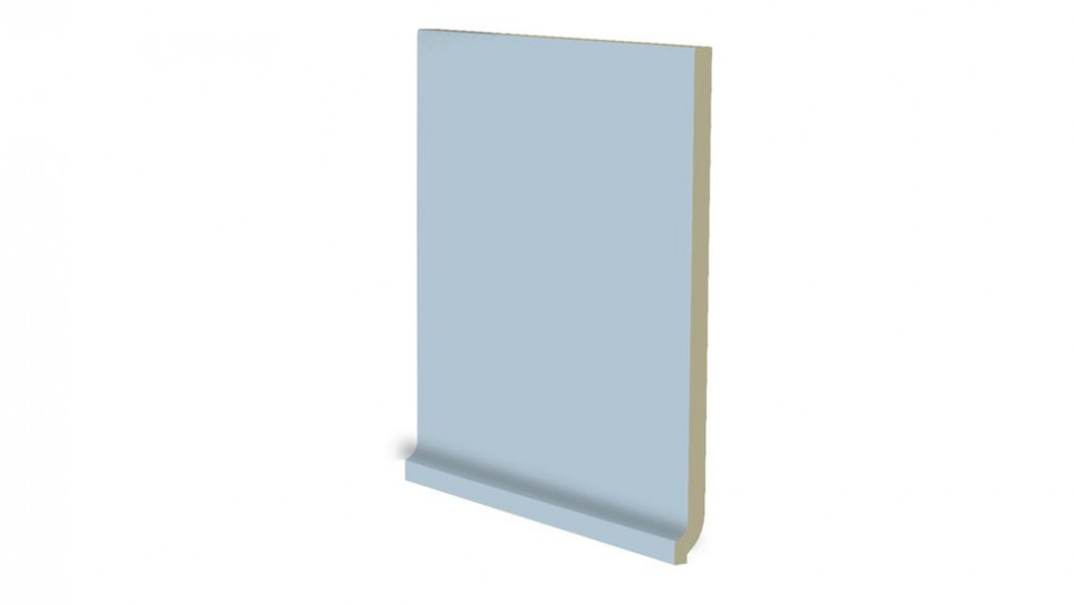 Color Two GSP1K003 20 x 20 плитка цоколь із закругленням світло-голубий RAKO