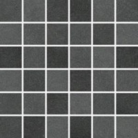 Extra DDM06725 5 x 5 плитка мозаїка чорний RAKO