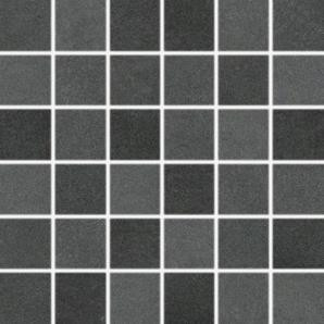 Extra DDM06725 5 x 5 плитка мозаїка чорний RAKO