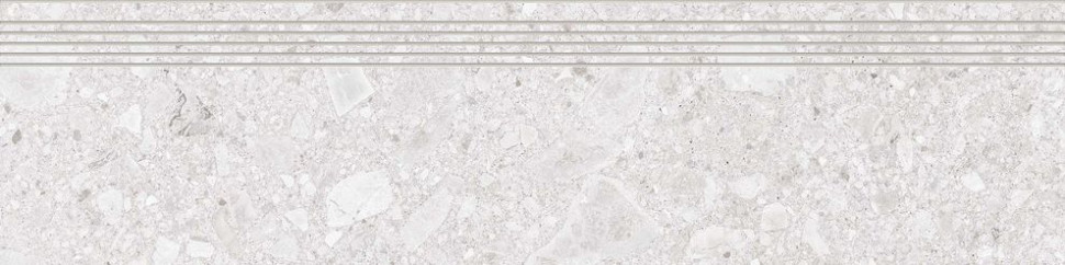 Rave DCPVD899 30 x 120 сходинка біло сірий RAKO
