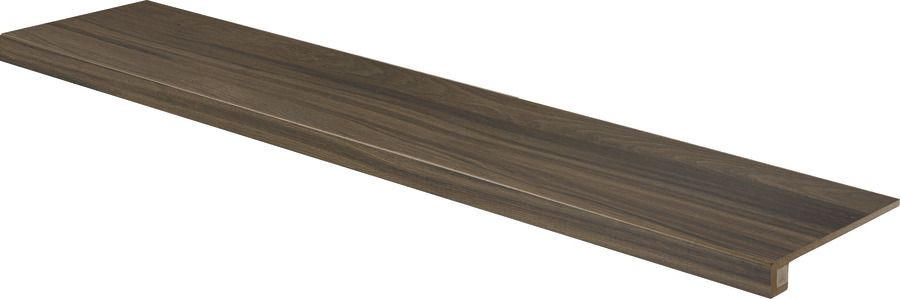 Board DCFVF144 30 x 120 плитка фасонний елемент сходинки темнo-коричневий RAKO