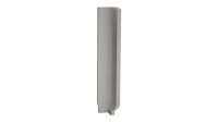 Color Two GSIRI110 2,4 x 20 плитка цоколь із закругленням - внутрішній кут сірий RAKO