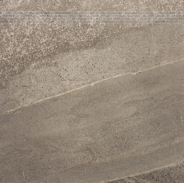 Random DCP63677 60 x 60 плитка сходинка коричневий RAKO