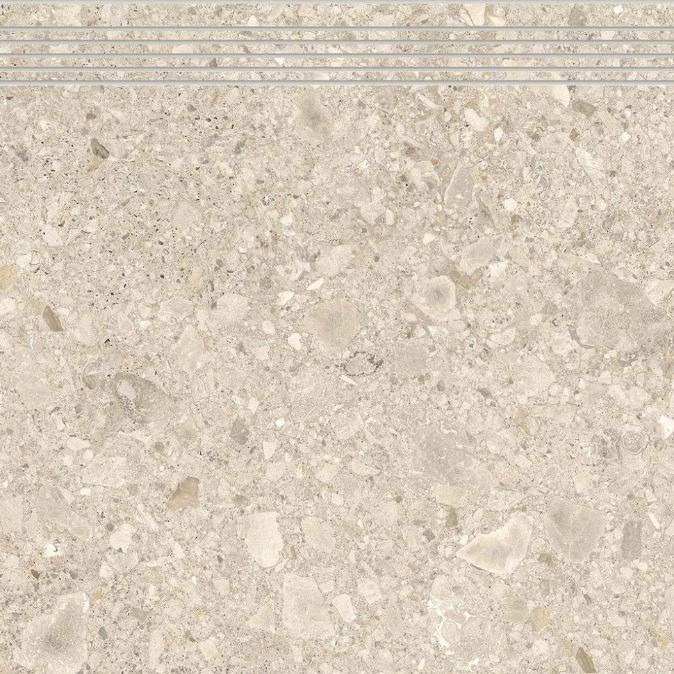 Rave DCP62901 60 x 60 сходинка бежевий RAKO