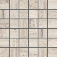 Alba DDM06732 5 x 5 плитка мозаїка сіро-коричнева RAKO