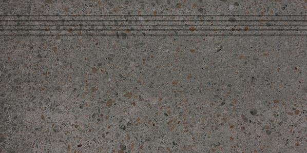 Piazzetta DCPSE789 30 x 60 плитка сходинка чорний ABS RAKO