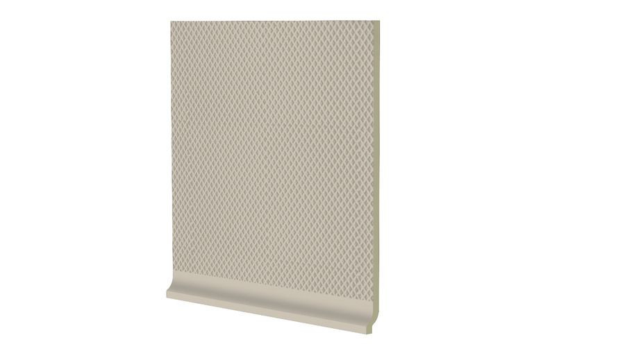Color Two GST1K108 20 x 20 плитка цоколь із закругленням бежевий RAKO