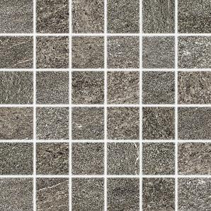 Quarzit DDM06736 5 x 5 плитка мозаїка коричневий RAKO