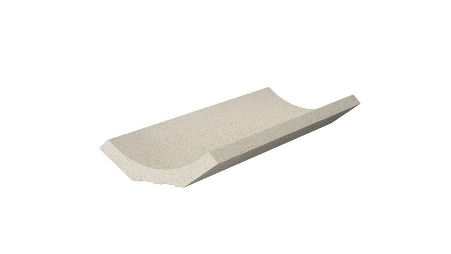 Taurus Granit TSZEF061 20 x 7 плитка цоколь-жолоб темно-бежевий RAKO