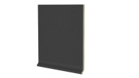 Color Two GST1K248 20 x 20 плитка цоколь із закругленням сірий антрацит RAKO