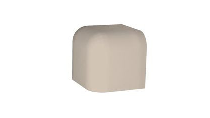 Color Two GTVR4108 2,4 x 2,4 плитка зовнішній кут бежевий RAKO