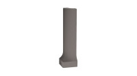 Taurus Color TSERB006 2,3 x 9 плитка цоколь із закругленням - зовнішній кут сірий RAKO