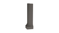 Taurus Color TSERB007 2,3 x 9 плитка цоколь із закругленням - зовнішній кут темно-сірий RAKO