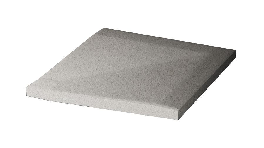 Taurus Granit TTR11076 10 x 10 плитка безбар'єрний кутовий елемент сірий ABS RAKO