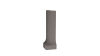 Taurus Color TSERH006 2,3 x 8 плитка цоколь із закругленням - зовнішній кут сірий RAKO
