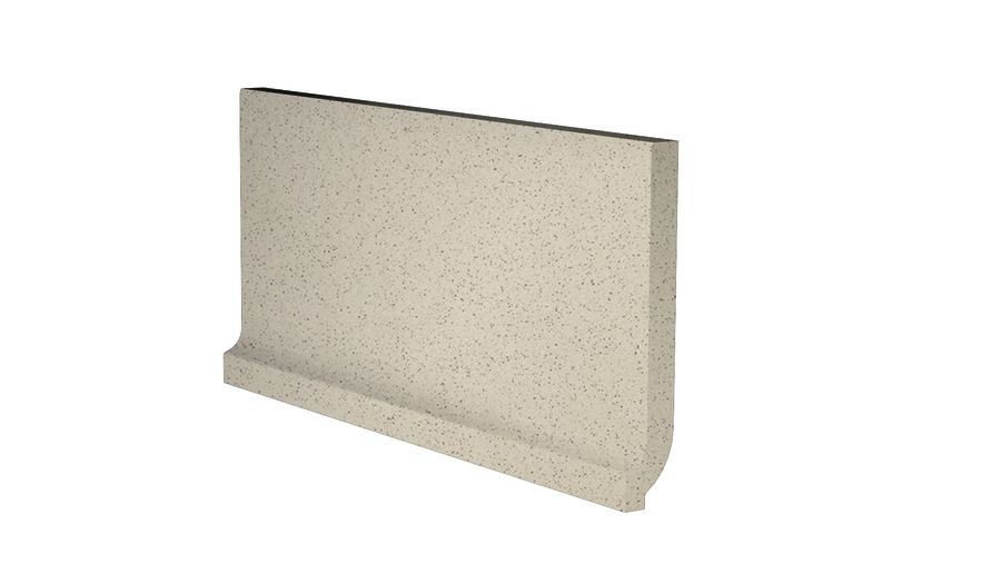 Taurus Granit TSPF6061 20 x 8 плитка цоколь із закругленням темно-бежевий ABS RAKO