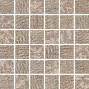 Textile WDM05103 5 x 5 плитка мозаїка коричневий RAKO