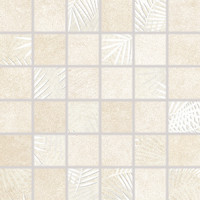 Lampea WDM05687 30 x 30 плитка мозаїка слонова кістка RAKO