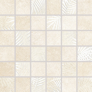 Lampea WDM05687 30 x 30 плитка мозаїка слонова кістка RAKO