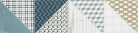 Deco DDPSU659 15 x 60 плитка бордюр багатобарвний RAKO