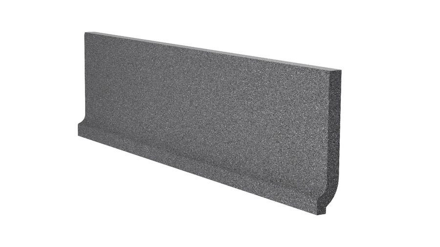Taurus Granit TSPKF065 30 x 8 плитка цоколь із закругленням сірий антрацит ABS RAKO